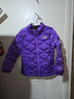 The North Face Purple 550 Puffer Jacket